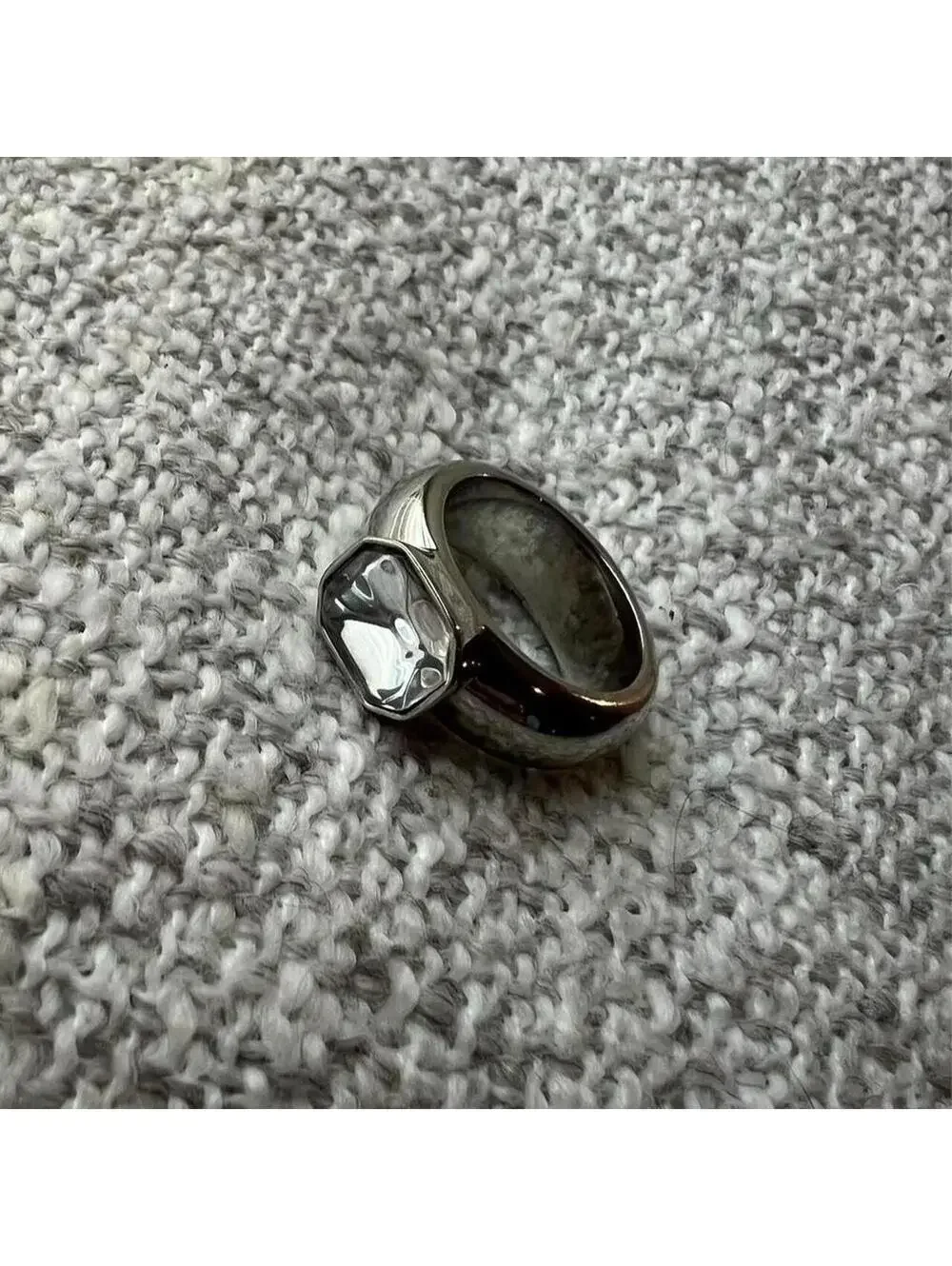 Men's Silver Tone Ring